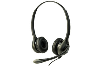 Ideal for reliable communications in noisy environments, the LA-453 from Listen Technologies combines a built-in boom mic with dual earpieces and an over-the-head fit.