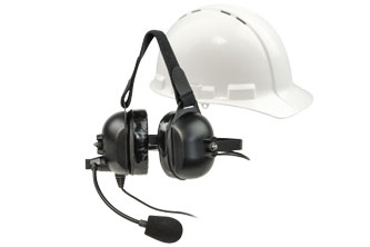 Perfect for loud industrial environments where clear communication is essential, the LA-455 headset from Listen Technologies features a built-in boom mic and dual, over-the-ear speakers that reduce external noise.